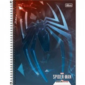 Caderno Universitário Capa Dura 160 FL Spider-Man Game B 1 UN Tilibra