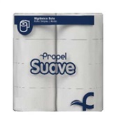 Papel Higiênico 9x300m Folha Simples Rolão PT 8 RL Carref Propel