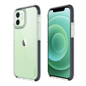 Capa Protetora Impact Iphone 12 Mini Transparente com Cinza Escuro 1 U