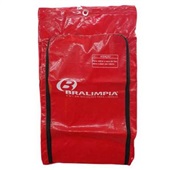 Saco Coletor com Gravação 90L Vermelho 1 UN Bralimpia