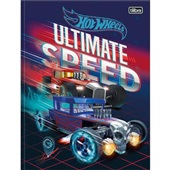 Caderno Brochurão Capa Dura 80 FL Hot Wheels C 1 UN Tilibra