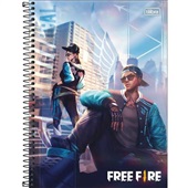 Caderno Universitário Capa Dura 80 FL Free Fire A 1 UN Tilibra
