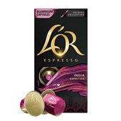 Cápsula de Café Espresso Índia CX 10 UN Lor