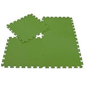 Tapete EVA Verde 50x50cm Pacote com 4 UN Seller