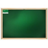 Quadro Escolar Standard Madeira Pinus 40x30cm 1 UN Souza