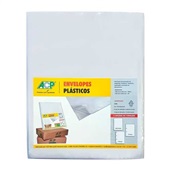 Envelope Plástico Ofício 240x325mm 4 Furos Espessura 0,15 PT 100 UN AC