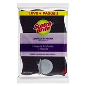 Esponja Scotch Brite Extrema Leve 4 Pague 3