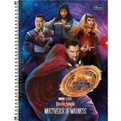 Caderno Universitário Capa Dura 80 FL Dr. Estranho D 1 UN Tilibra