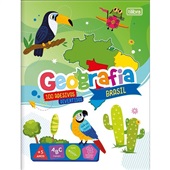 Cartilha de Atividades Geografia Aprender, Brincar e Colorir 8 FL 1 UN Tilibra