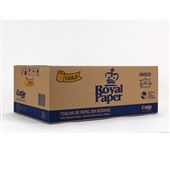 Papel Toalha Bobina Auto corte 20cm x 200m CX 6 RL Royal Paper
