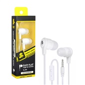 Fone de Ouvido com Microfone Easy Flat Branco 1 UN 5+