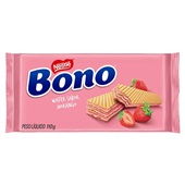 Biscoito Wafer Morango 110g 1 UN Bono
