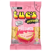 Biscoito Salgado Tuc's Din Crackers Crush sabor Presunto 50g Bela Vist