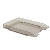 Caixa de Correspondência Simples Individual Slim Fumê 1 UN Waleu