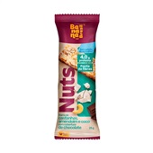 Barra de Cereal Nuts, Castanhas, Amendoim, Coco e Chocolate 25g 1 UN Banana Brasil