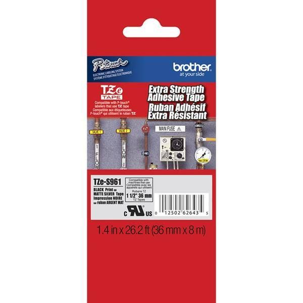 Fita para Rotulador 36mm Preto 1 UN Brother