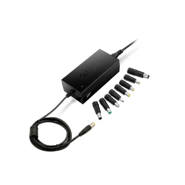 Fonte Notebook Universal 90W 9 Adaptadores e 1 Porta USB 1 UN Elgin