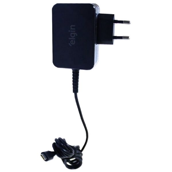 Fonte Notebook Universal Tipo C 65W Bivolt 1 UN Elgin