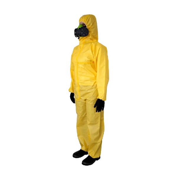 Macacão Pvc Impermeavel/Forrado Tech 300 Tamanho G Amarelo com Capuz 1 UN Volk CA39182