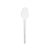 Colher Cristal 110mm CX 1000 UN Strawplast