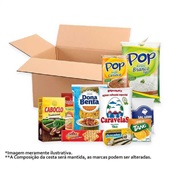 Cesta Básica Econômica 11 itens Gimba