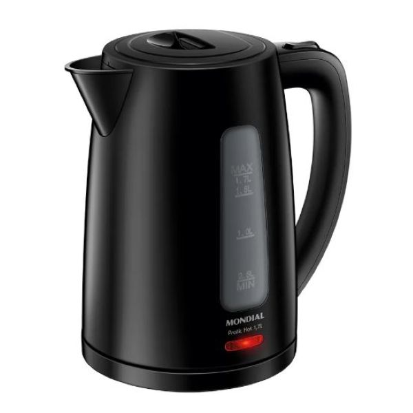 Chaleira Elétrica Pratic Hot 1,7L CE-17 220V Preto 1 UN Mondial
