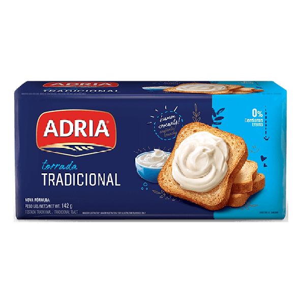 Torrada Tradicional 142g 1 UN Adria