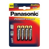 Pilha Alcalina Palito AAA Power CT 4 UN Panasonic