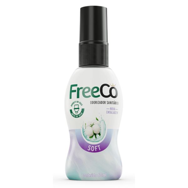 Bloqueador de Odores Sanitários Soft 60ml 1 UN Freeco