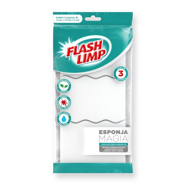 Esponja Magia ESP7757-3 3 UN Flash Limp
