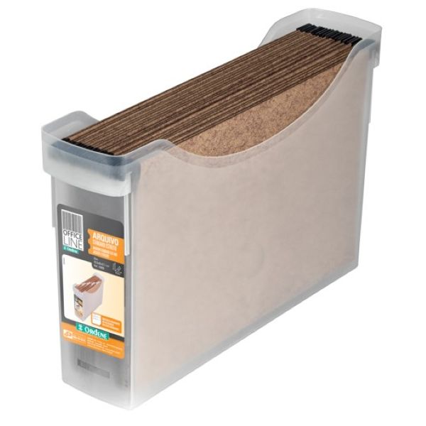 Arquivo Plástico Standard Estreito 1 UN Ordene