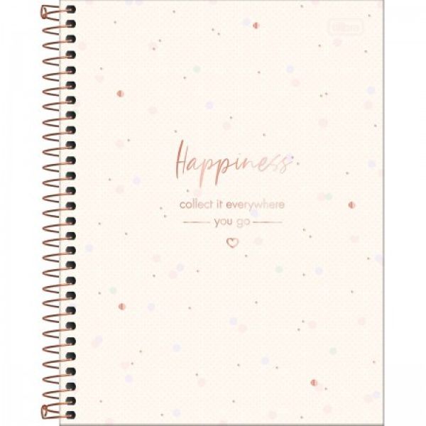 Caderno Colegial Capa Dura 10 Matérias 160 FL Soho D 1 UN Tilibra