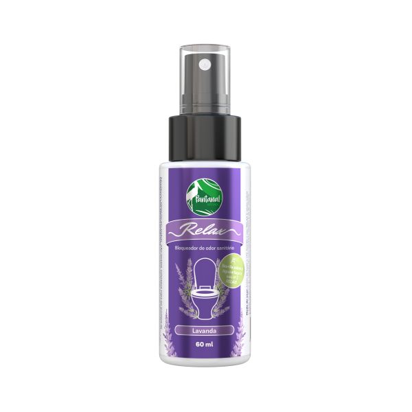 Bloqueador de Odores Sanitários Relax Lavanda 60ml 1 UN Pantanal