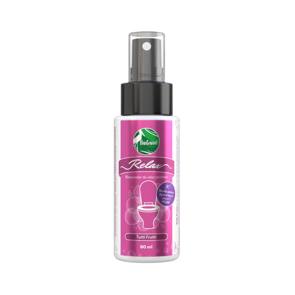 Bloqueador de Odores Sanitários Relax Tutti Frutti 60ml 1 UN Pantanal
