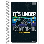 Caderno Espiral 1/4 Capa Flexível D+ Masculino A 96 FL 1 UN Tilibra