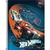 Caderno Universitário Capa Dura 80 FL Hot Wheels A 1 UN Tilibra