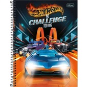 Caderno Universitário Capa Dura 80 FL Hot Wheels D 1 UN Tilibra
