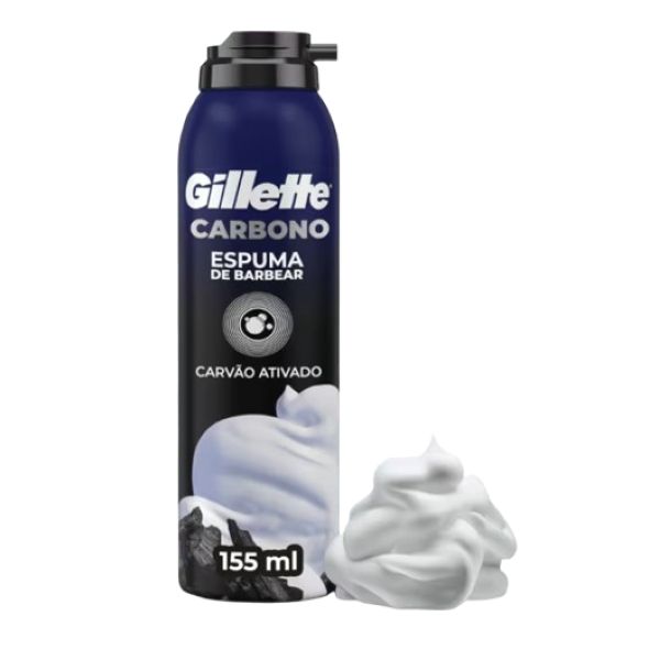 Espuma de Barbear Carbono 150g 1 UN Gillette