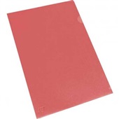 Pasta em L A4 220x310mm Vermelho 10 UN ACP