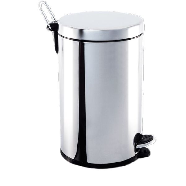 Lixeira Inox com Pedal e Balde 12L 1 UN Brinox