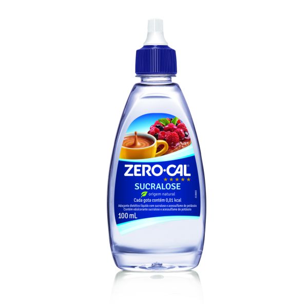 Adoçante Líquido Sucralose 100ml 1 UN Zero-Cal