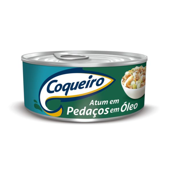 Atum Pedaços em Óleo 170g 1 UN Coqueiro