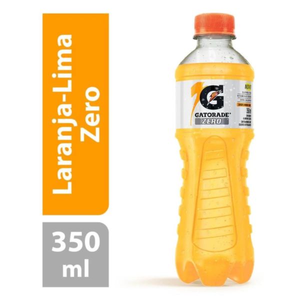Isotônico Gatorade Zero Açúcar 350ml Laranja 1 UN Gatorade
