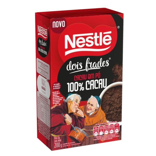 Chocolate em Pó 100% Cacau 200g 1 UN Nestle