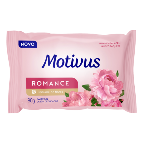 Sabonete em Barra Romance 80gm 1 UN Motivus