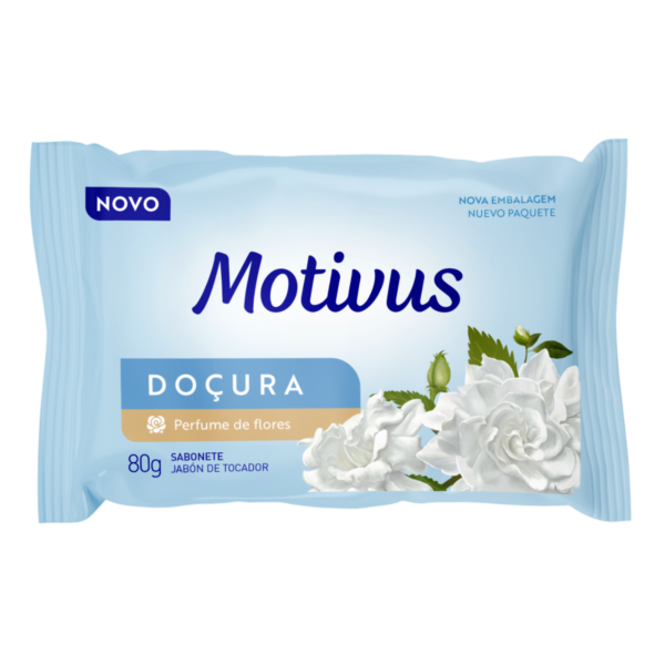 Sabonete em Barra Doçura 80gm 1 UN Motivus