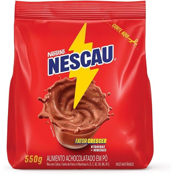 Achocolatado em Pó Nescau Pouch 550g 1 UN Nestle