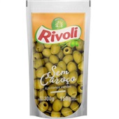Azeitona Verde sem Caroço Pouch 150g 1 UN Rivoli