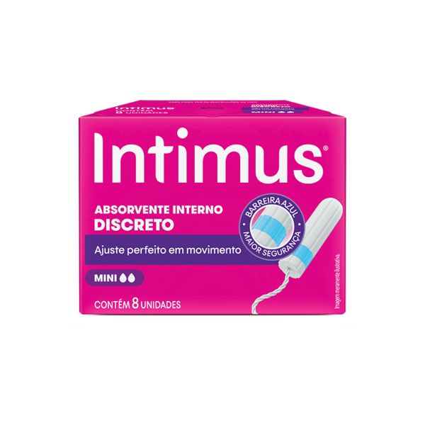 Absorvente Interno Mini 8 UN Intimus