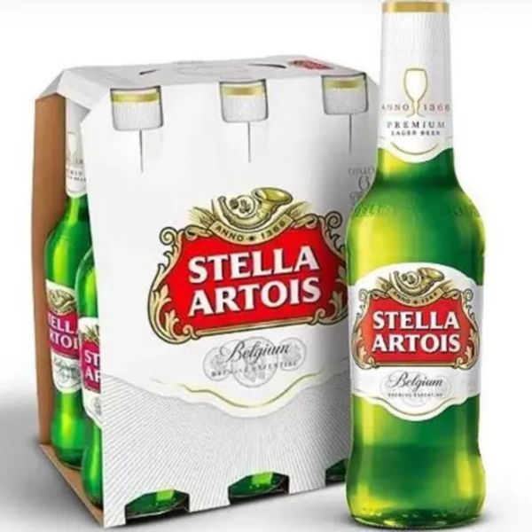 Cerveja Long Neck 330ml FD com 6 UN Stella Artois
